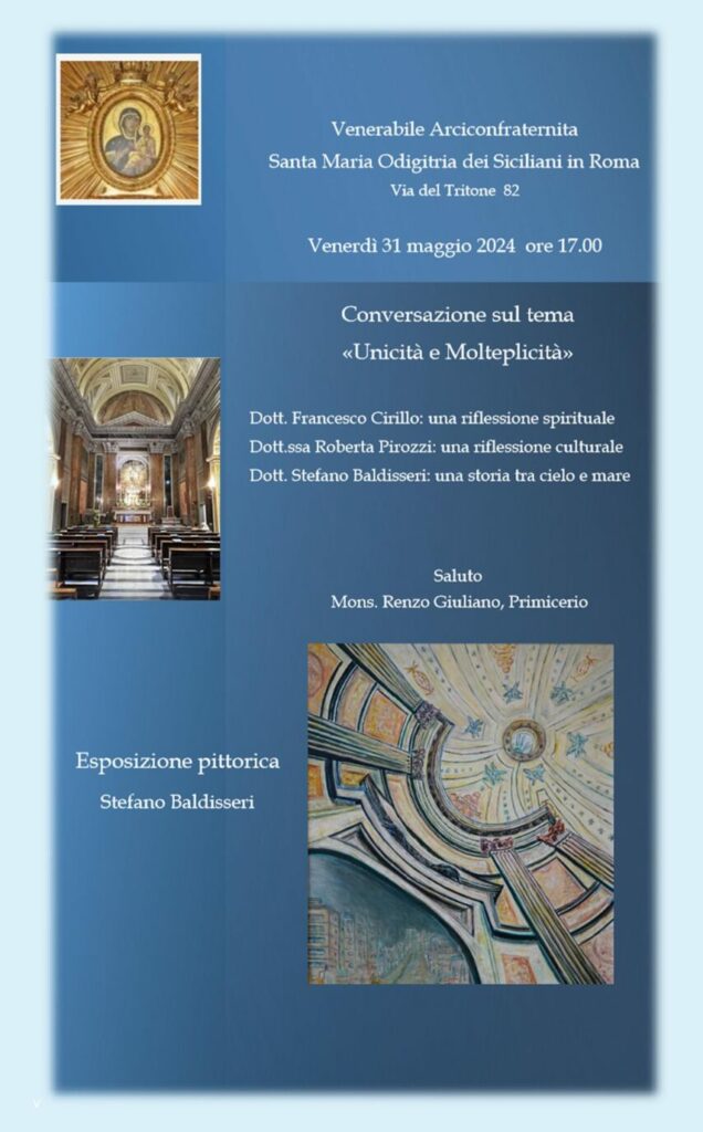 Locandina Arciconfraternita di Santa Maria Odigitria _ 31 May 2024
